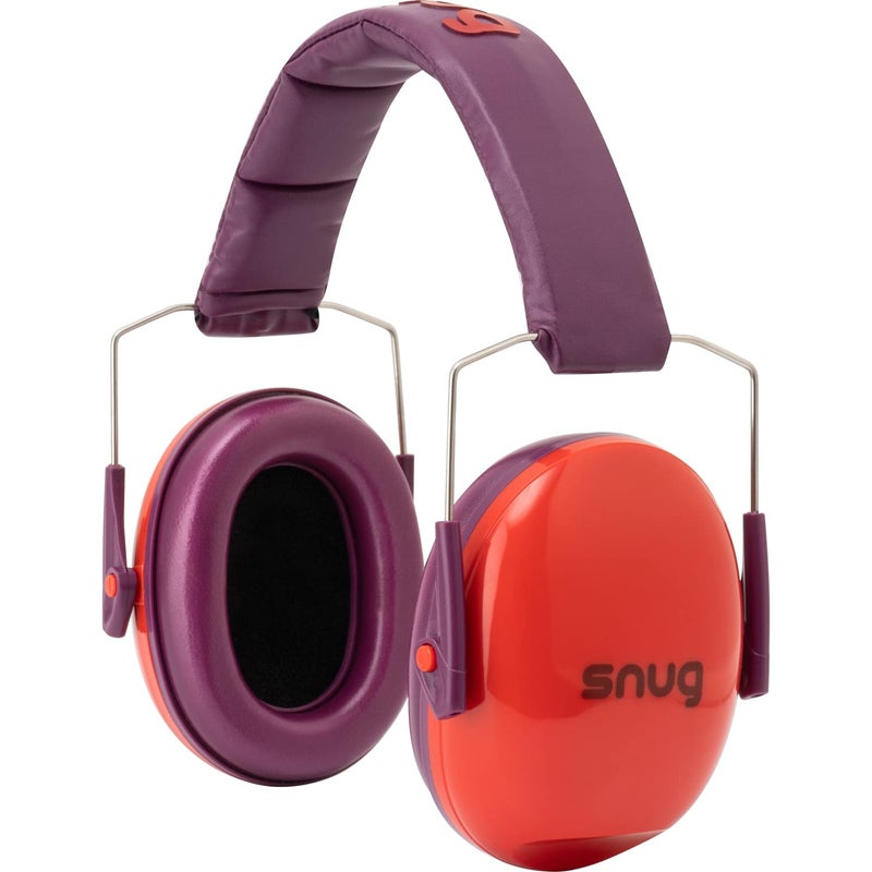 Snug Kids Earmuffs â€“ Noise Reduction for Toddlers & Children â€“ Adjustable, Lightweight, Foldable, Soft & Comfortable - Red New - Image 5